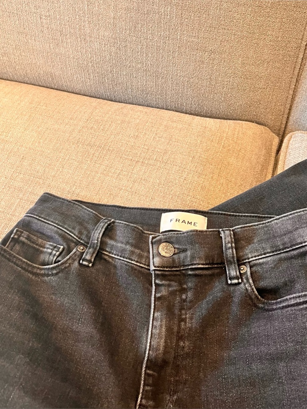 FRAME Le Slim Palazzo Jeans - Picture 14 of 14